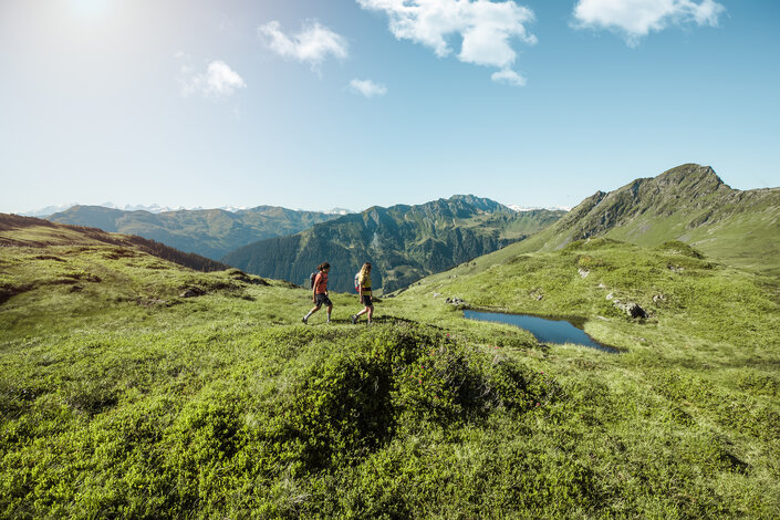 Wandern in Saalbach Hinterglemm | © saalbach.com, Mia Knoll